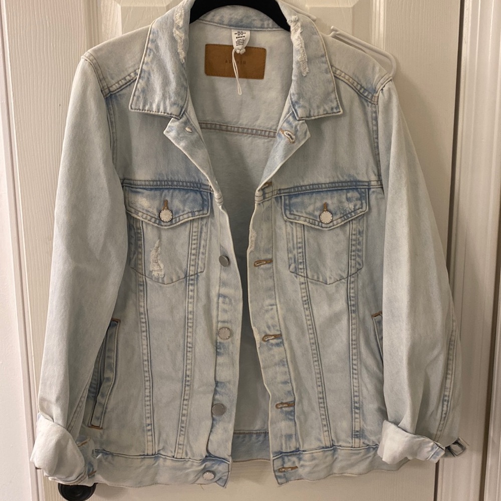 &Denim Light blue jean jacket